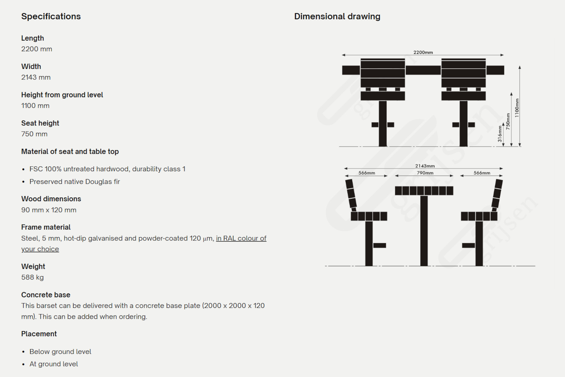 Plane Bar Set Swing Comfort A 1800x1200